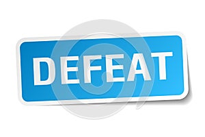 defeat sticker