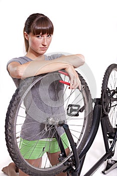 Defect bike photo