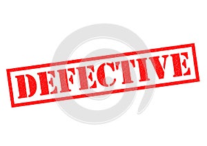 DEFECTIVE Rubber Stamp
