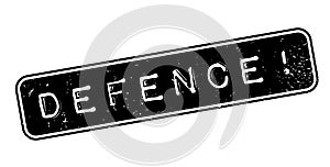 Defence rubber stamp