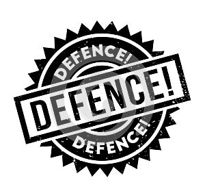 Defence rubber stamp