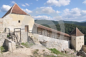 Defense tower at Rasnov fortress