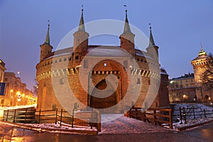 Defensive tower the Barbican, Krakow