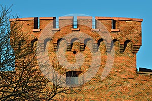 Defensive tower Dohna. Kaliningrad (former Koenigsberg), Russia