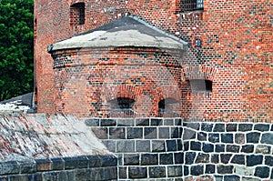 Defensive tower Dohna. Kaliningrad (formerly Koenigsberg), Russia