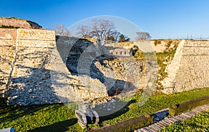 Defensive walls of Belgrade Fortress