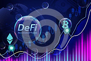 Defi soap bubble and blueline chart