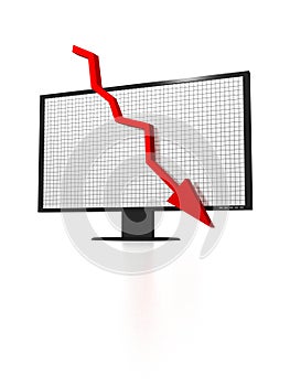 Deficit monitor graph photo