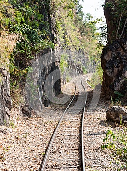 Defile railway line