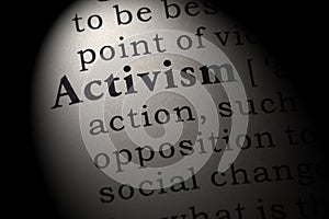 Definition of activism