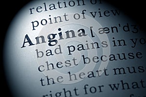 Definition of angina