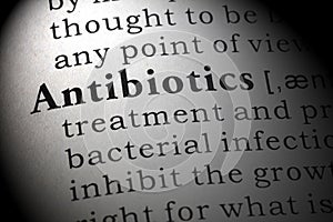 Definition of antibiotics