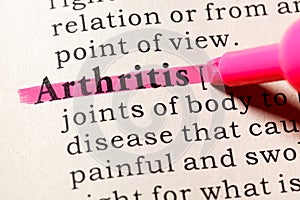 Definition of Arthritis photo