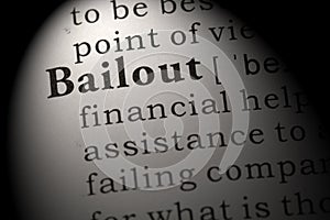 Definition of bailout