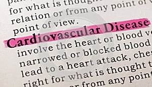 Definition of cardiovascular disease photo