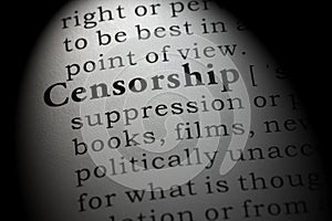 Definition of censorship