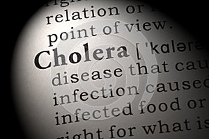 Definition of cholera