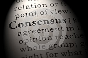 Definition of consensus