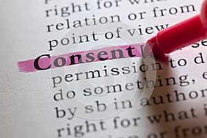 Definition of consent