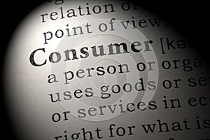 Definition of consumer