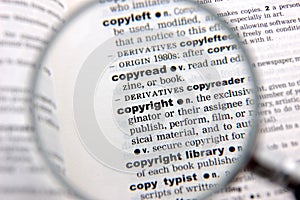 Definition of copyright