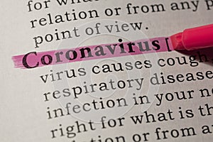 Definition of coronavirus