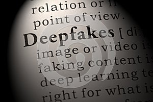 Definition of deepfakes