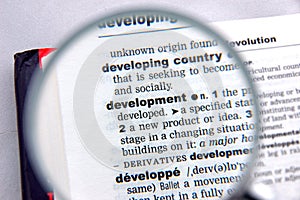 Definice z rozvoj 