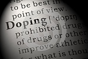 Definition of doping