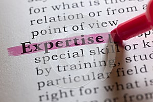 Definition of expertise