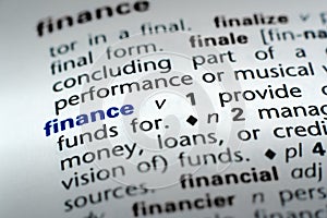 Definition of Finance