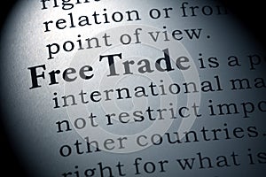 Definition of free trade