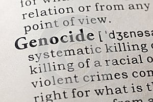 Definition of genocide