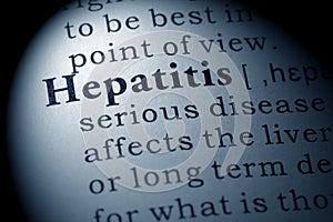 Definition of hepatitis