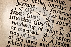 Definition of Justice