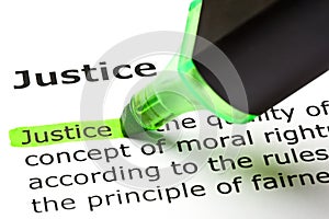 Definition Of Justice