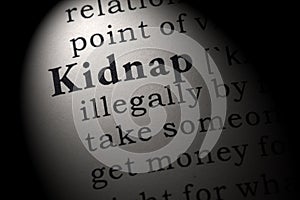 Definition of kidnap