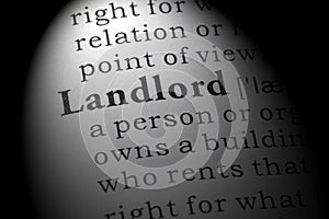 Definition of landlord