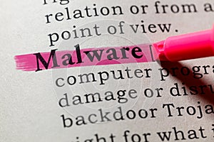 Definition of Malware