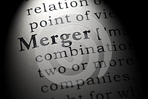 Definition of merger photo