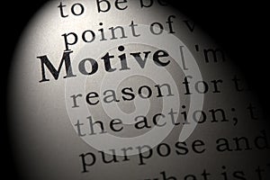 Definition of motive