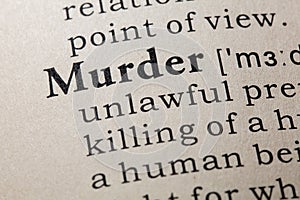 Definition of murder
