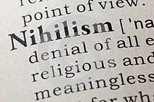 Definition of nihilism