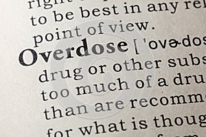 Definition of overdose