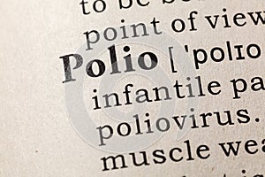 Definition of Polio photo
