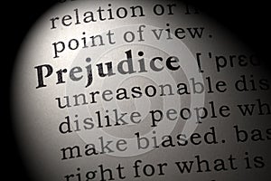 Definition of prejudice