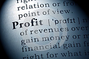 Definition of profit