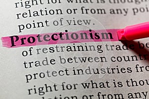 Definition of Protectionism