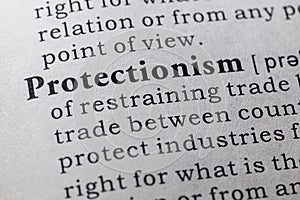 Definition of Protectionism
