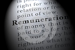 Definition of Remuneration